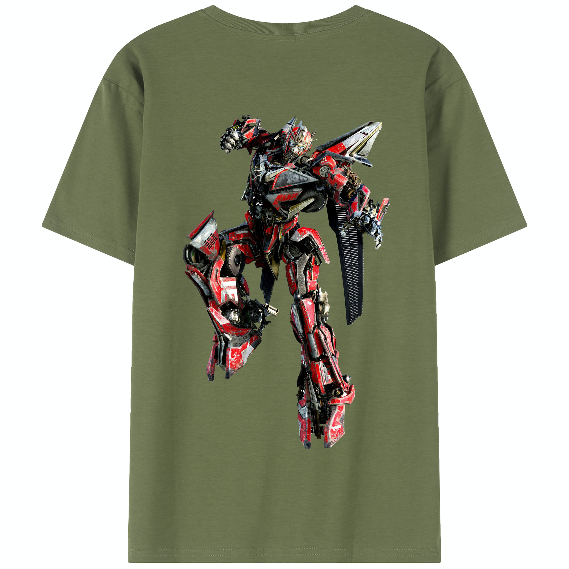 （画像用）  綿100％半袖Tシャツ（背面プリント）